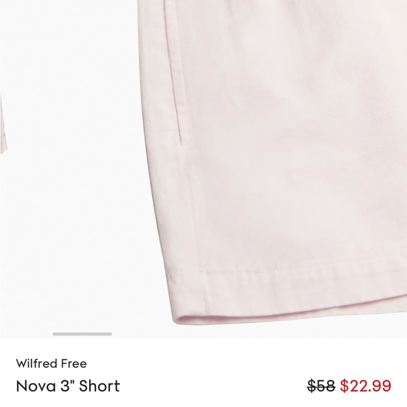 Aritzia Linen Shorts | Wilfred Free - Picture 2 of 2